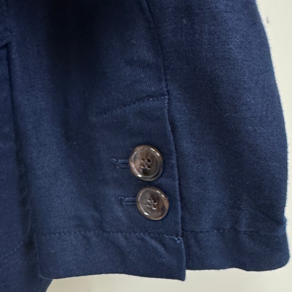 Talbots Dark Navy Utility Jacket for Women - Picture 3 of 10